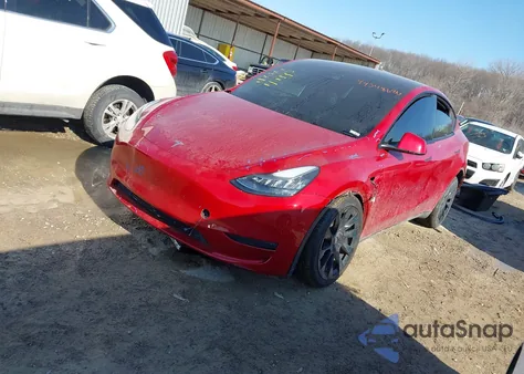 2021 Tesla Model Y Long Range Dual Motor All-Wheel Drive from USA, damaged, VIN 5YJYGDEE0MF080790